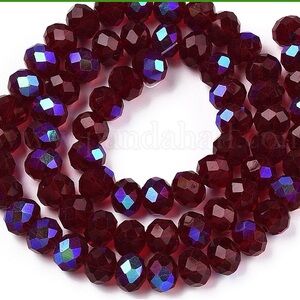 Rondelle Faceted Strand 60-70 Pcs